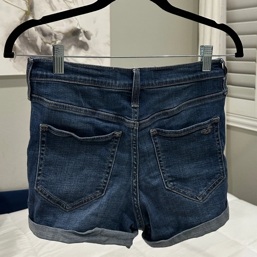 High Rise Ripped Jean Shorts ! - Picture 2 of 3